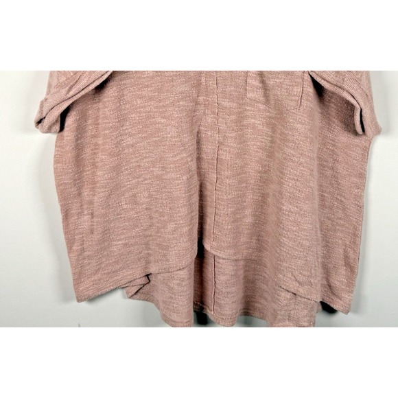 Cherish Women's Oversized Knit Short‎ Sleeve Top Beige Sz S Lagenlook Peasant - Picture 3 of 6